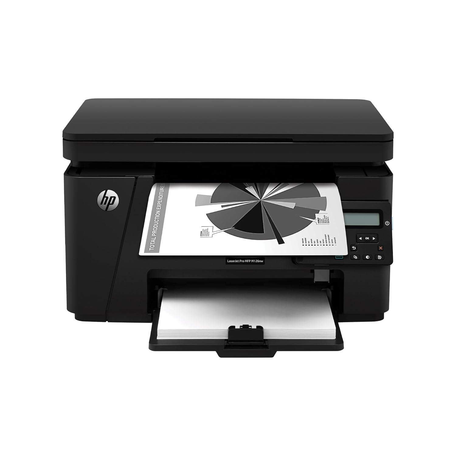 HP LaserJet Pro M126nw All-in-One B&W Printer for Home: Print, Copy, & Scan, Affordable, Compact, Easy Mobile Printing