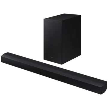 SAMSUNG HWC450XL 300W Bluetooth Soundbar with Remote (Dolby Digital 2.0, 2.1 Channel, Titan Black)