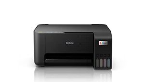 Epson Colour Ecotank L3210 A4 All-in-One Ink Tank Printer, Black