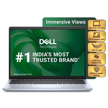 DELL Inspiron 5440 Intel Core i5 13th Gen 1334U - (16 GB/1 TB SSD/Windows 11 Home) Inspiron 5440 Thin and Light Laptop (14 Inch, Ice Blue, 1.54 Kg, With MS Office