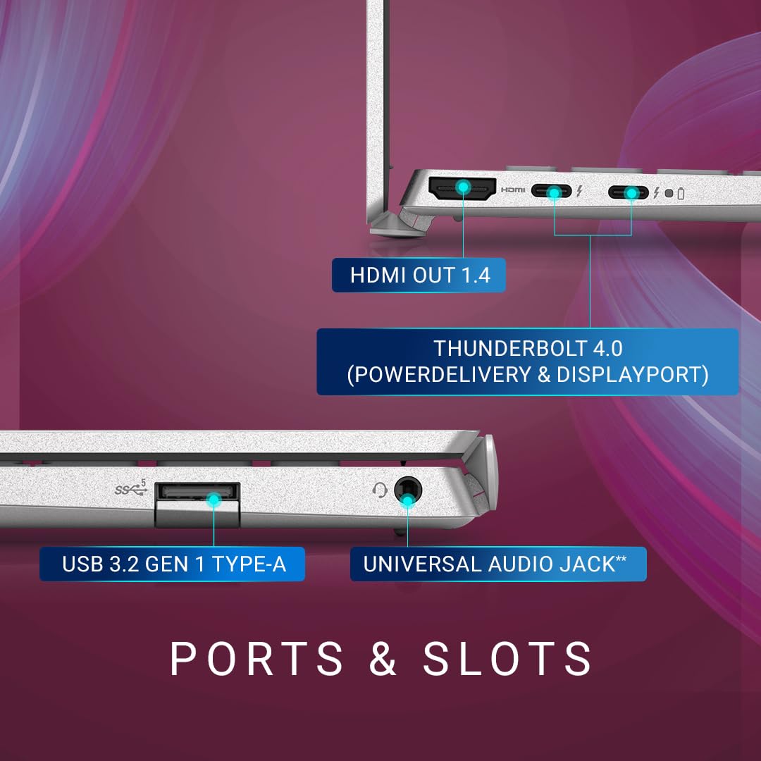 Dell New Inspiron 13, Intel Core Ultra 5-125H, 16GB RAM, 512GB SSD, QHD+ 13.3\"/33.78cm, Windows 11, MS Office 2021, Silver, 1.24Kg, Backlit KB, FPR, AG 300nits AI Powered Laptop