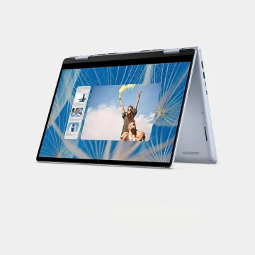 Dell Thin & Light Inspiron 7440 2in1 Laptop, Intel Core 3 100U Processor, 8GB + 512GB SSD, 14\" (35.62cm) FHD+ 250nits Display Touch, Backlit KB + FPR, Win 11 + MSO\'21,15 Months McAfee,Ice Blue,1.71kg