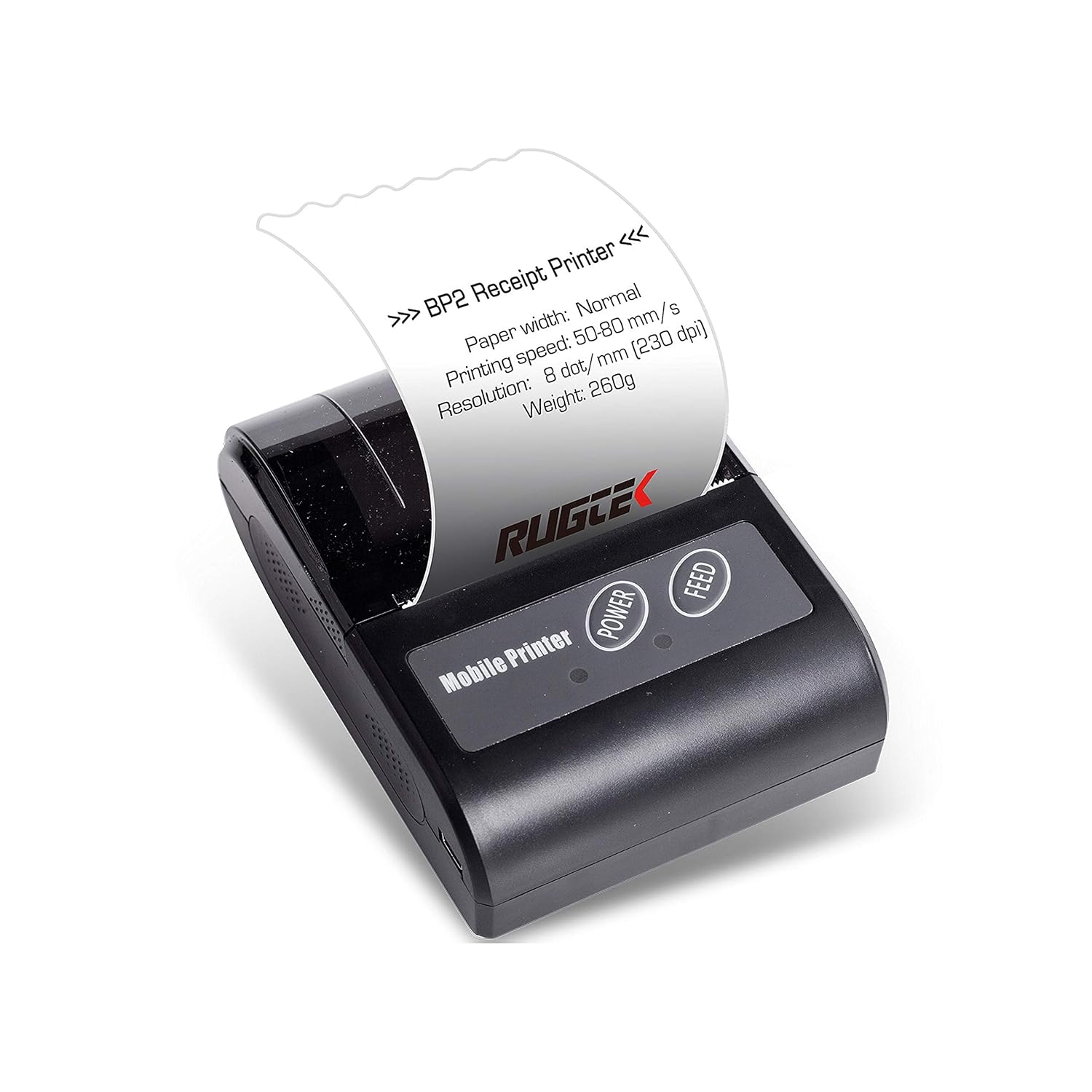 Rugtek BP02 (2\'\' Mobile Bluetooth Printer)