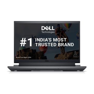 DELL G15-5530 Intel Core i5 13th Gen 13450HX - (8 GB/512 GB SSD/Windows 11 Pro/6 GB Graphics/NVIDIA GeForce RTX GEFORCE RTX 3050/120 Hz) G15-5530 Gaming Laptop (15.6 Inch, Dark Shadow Gray, 2.65 kg, With MS Office)