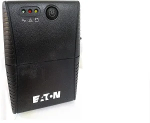 Eaton Aurora 600VA Line Interactive UPS, For Power Backup 230 V Line-interactive Rack-mount Model UPS with Digital Display 4 Outlet Plugs