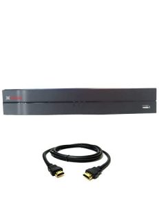 CP Plus CP-UNR-104F1 Up to 8MP Resolution 4 Channel NVR for All Brand IP Camera with Pluscam HDMI Cable