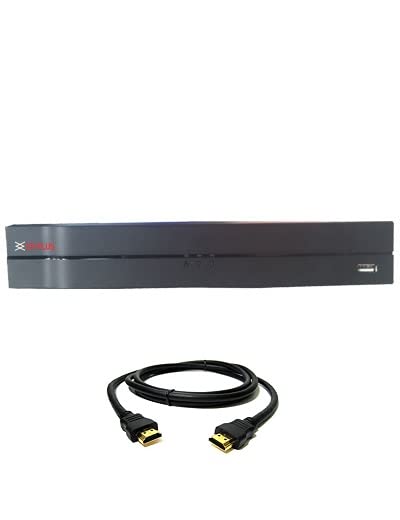 CP Plus CP-UNR-104F1 Up to 8MP Resolution 4 Channel NVR for All Brand IP Camera with Pluscam HDMI Cable