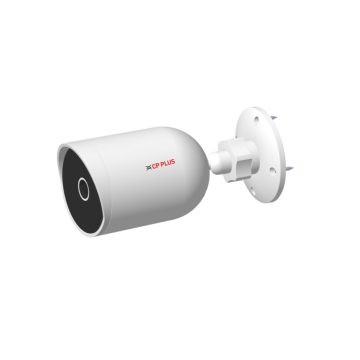 CP-Plus V31A 3MP Bullet Wireless Outdoor Security Camera | 1296P Resolution | Motion Detection | Two Way Talk | Night Vision | Supports Alexa & Ok Google | IR Distance 15 Mtr., IP65, White | CP-V31A