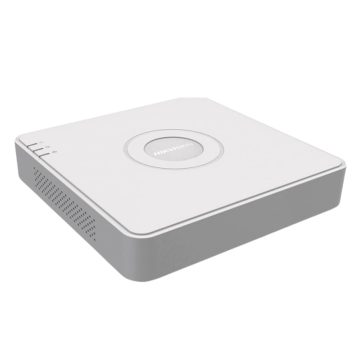 HIKVISION 4 Channel DVR 1080P Lite H.265+ DVR DS-7104HGHI-K1 Without Hard Drive White