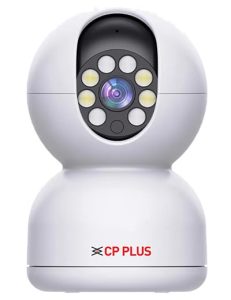 CP-Plus 2MP P21 Smart Wi-fi CCTV Camera | 360Â° & Full HD Home Security | Full Color Night Vision | 2-Way Talk | Advanced Motion Tracking | SD Card Support (Upto 256GB) | IR Distance 20Mtr | EZ-P21