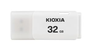 KIOXIA Former Toshiba Memory 32GB USB Pen Drive 2.0 U202(White) with 5Year Warranty Made in Japan