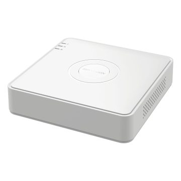 Hikvision DS-7104HGHI-M1/T 4-Channel Turbo HD DVR | 2-Way Audio Support | 1080p Lite Recording | H.265 Pro+ Compression | Motion Detection 2.0 | HDMI & VGA Output | Remote Viewing via Hik-Connect