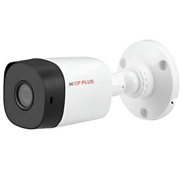 CP Plus 2.4MP IR Bullet Camera with Support Built in Mic | 1080P Full HD Recording | Max 30fps| Illumination Range of 20 Mtrs, IP67 â€“ CP-URC-TC24PL2C Support Built-in Mic [CP-URC-TC24PL2C-V3]