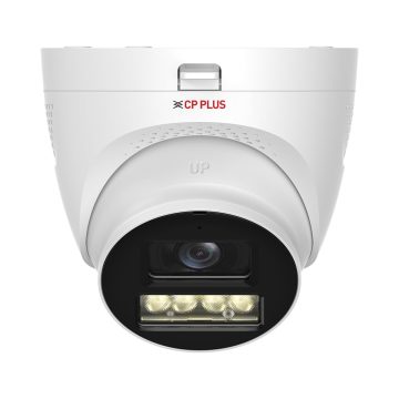 CP PLUS 2.4MP Dual Light Dome CCTV Camera | Full HD 1080p Resolution | Smart Dual IR & Warm Light | Two-Way Talk (VoxaCam) | 40m Night Vision | 3.6mm Lens (2.8mm Optional) | CP-UMC-DA24L4-L