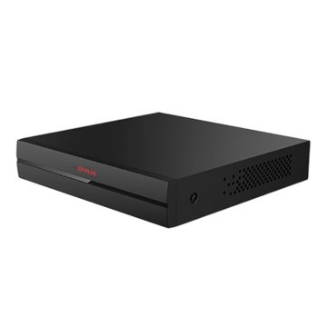 CP Plus CP-UVR-0401E1-IC2 4 Channel Full HD DVR with H.265+ Compression â€“ Upto 2.4MP Camera Support, Black
