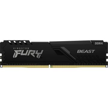 Kingston FURY 8GB 3200MHz DDR4 CL16 DIMM Fury Beast Black, Non RGB (KF432C16BB/8)