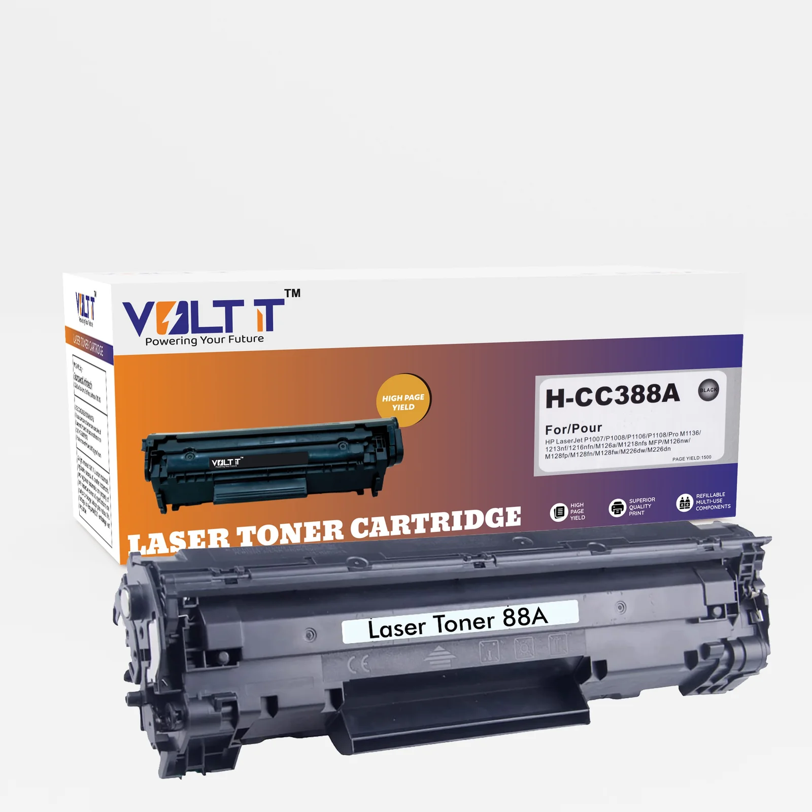 VOLT IT 88A COMPATIBLE LASER TONER CARTRIDGE