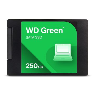 Western Digital WD Green SATA 250GB, Up to 545MB/s, 2.5 Inch/7 mm, 3Y Warranty, Internal Solid State Drive (SSD) (WDS250G5G0A-00CPT0)
