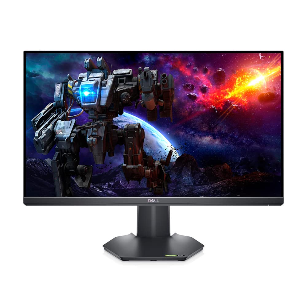 Dell-G2422HS-Black 24\" (60.96 cm) FHD Gaming Monitor, 165Hz, IPS Panel, Response: 1ms, NVIDIA® G-SYNC® Compatible Certified, AMD FreeSync, Premium Technology, 2X HDMI, Display Port, Headphone Line Out