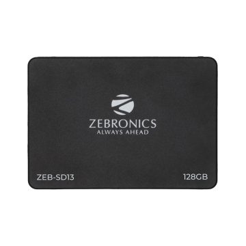 Zebronics SD13 128GB SSD,Ultra Low Power Consumption, S.M.A.R.T. Thermal Management and Silent Operation.