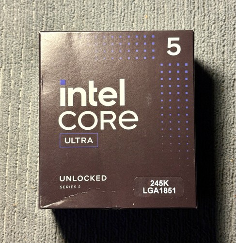 Intel ® Core Ultra 5 Processor 245K,LGA 1700 (24M Cache- up to 5.20 GHz)