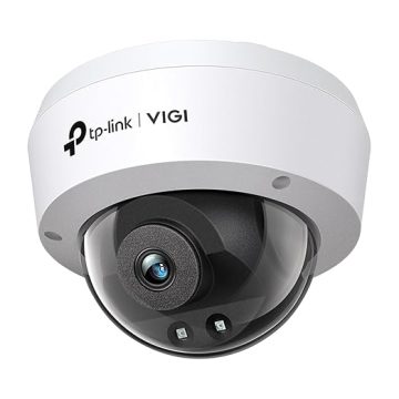 TP-Link VIGI C240I(2.8mm) 4MP IR Dome Network Camera, CCTV, Night Vision, IK10 Vandal-Proof & IP67 Waterproof, H.265+, PoE/12V DC, CMOS