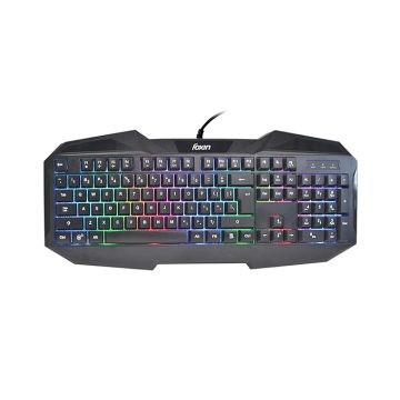 Foxin FGK-902 RGB Backlit Gaming Keyboard (Black)