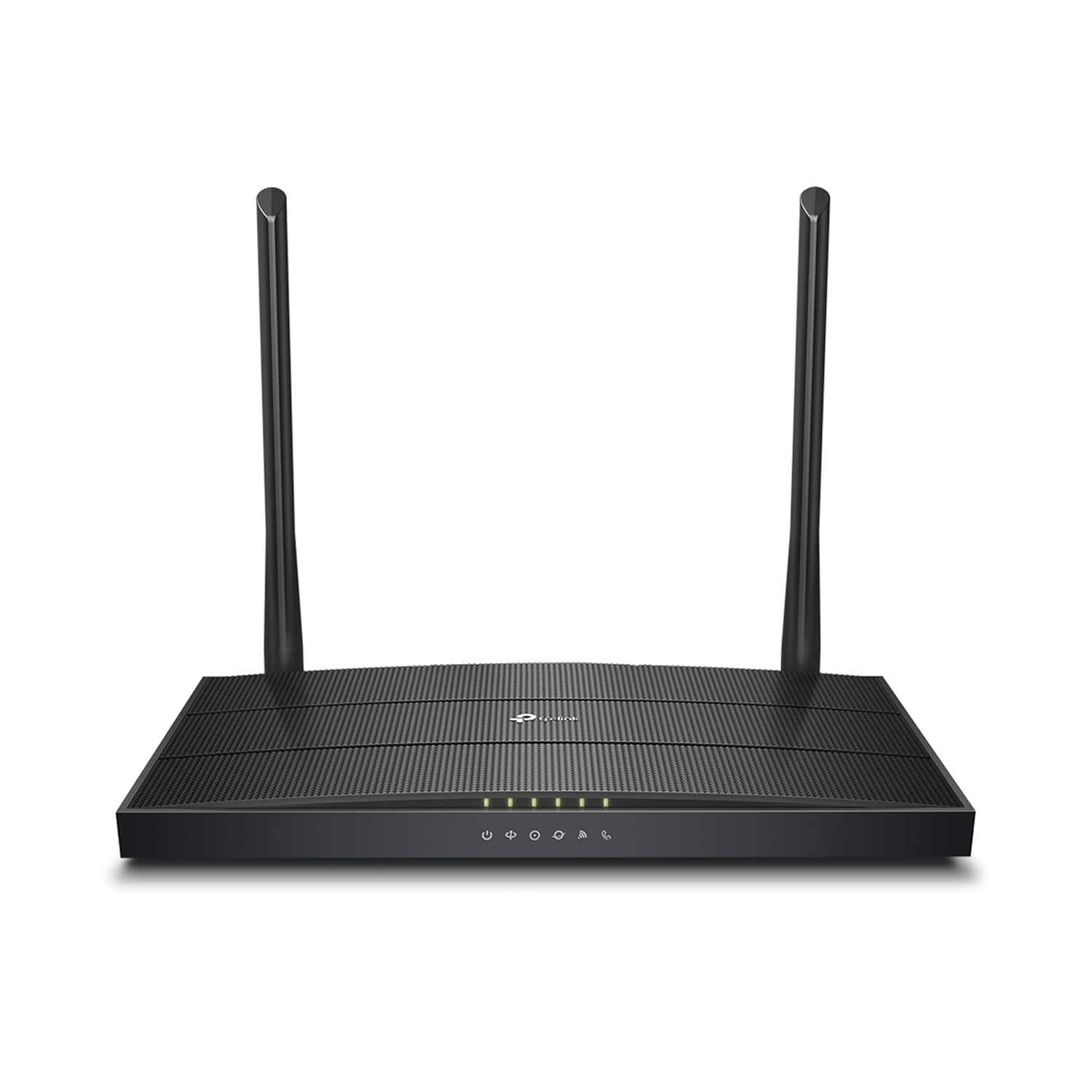 TP-Link XC220-G3V AC1200 Wireless 4 Gigabit Port, 1 VOIP Port, XPON Wireless Router (Black, Dual Band) with 2 External Dual Band Antennas, Easy Remote Management