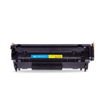 ZEBRONICS ZEB-LPC12A Printer Cartridge for HP LJ 1010/1012/1015/1018/1020/1022/1022N/1022NW/3015/3020/3030/3050/3052/3055/M1005/M1005 / MFP/M1319f MFP, Canon LS LBP2900/2900B/3000