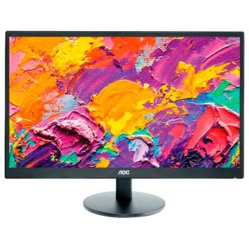 AOC E2270SWHN 21.5\" LED Monitor with HDMI/VGA Port, Full HD, Wall Mountable