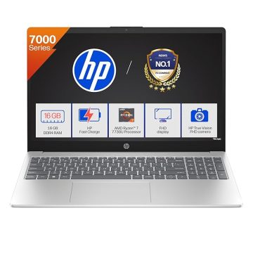 HP 15, AMD Ryzen 7 7730U (16GB DDR4, 512GB SSD) FHD, Anti-Glare, Micro-Edge, 15.6\\\'\\\'/39.6cm, Win11, M365 Basic(1yr), Office Home24, Silver,1.59kg, FC0761AU, FHD Camera w/privacy shutter, Backlit Laptop