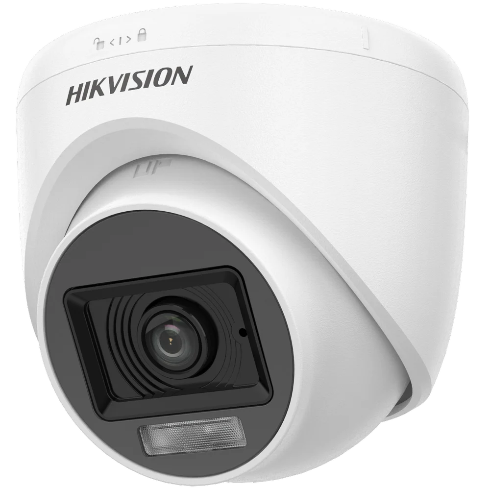 HIKVISION DS-2CE76D0T-LPFS 2MP Dual Light Audio Fixed Turret Camera