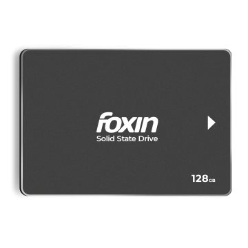 Foxin 128 GB Internal SSD 2.5 Inch SATA III 6Gb/s | Read Up to 550MB/s & Write 500MB/s | 3D NAND Solid State Drive for Laptop, Desktop, PC, NVR, DVR | 5-Year Warranty