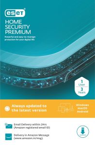 ESET Smart Security Premium 1 User, 3 Year (Email Delivery in 2 Hours - No CD)