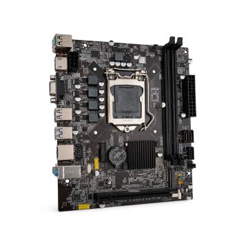 EVM H110 DDR4 Motherboard | LGA1151 Socket | Intel 6th/7th Gen Support | Dual DDR4 Slots | M.2 NVMe | 4 SATA | PCIe x16 | USB 3.0 | LAN & Audio | Micro ATX | 3 Year Warranty (EVMH110NEL)