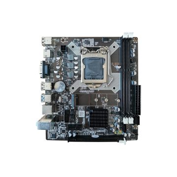 EVM H81 Micro-ATX Motherboard | LGA 1155 Socket | Supports Intel 2nd & 3rd Gen Processors | NVMe M.2 Slot | DDR3 1333/1066MHz | PCIe x16 | SATA LAN Audio | 3 Year Warranty (EVMH81JEL)