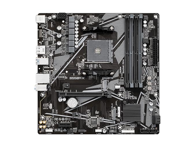 Gigabyte B550M K
