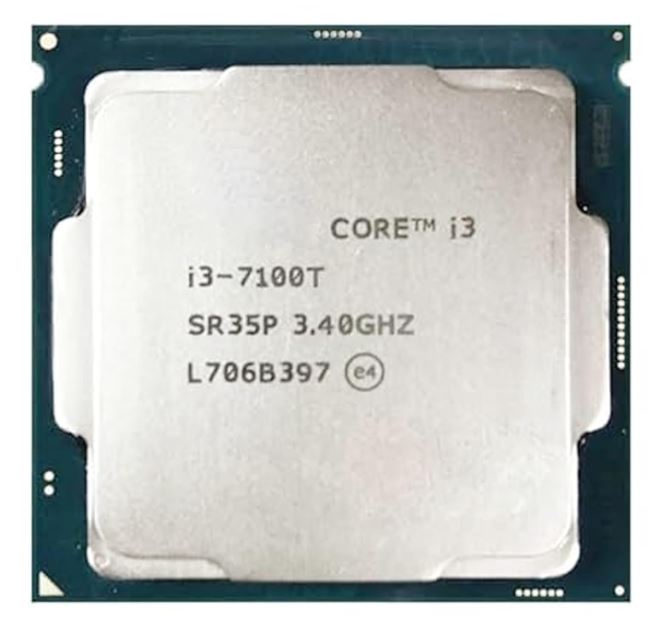 Core i3 7100/7300/7320/7350 7th Generation, 3.4/3.5/3.9/4.0/4.1/4.2 GHz, LGA 1151 Socket, 2 Cores, 4 Threads, 3/4 MB Cache, Desktop Processor, 1 Year Warranty (Silver)