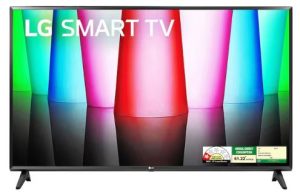 LG 80cm (32) Smart TV (LR573), α5 Gen6 AI Processor, 60Hz Refresh Rate, Active HDR,AI Sound