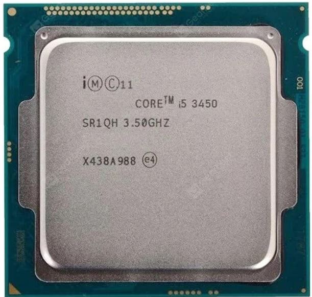 Core i5 3330/3340/3350/3450/3470/3475/3550/3570 3rd Generation, 2.3 GHz Upto 3.4 GHz, LGA 1155 Socket, 4 Cores, 4 Threads, 6 MB Cache, Desktop Processor, 1 Year Warranty (Silver)