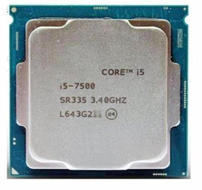 Core i5 7400/7500/7600 7th Generation, 2.4/2.7/2.8/3.0/3.4/3.5/3.8 GHz, LGA1151 Socket, 4 Cores, 4 Threads, 6 MB Cache,LGA 1151 Desktop Processor, 1 Year Warranty (Silver)