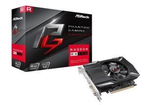 ASRock AMD pci_e_x8 Phantom Gaming Radeon RX550 gddr5 4G