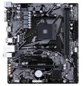 Gigabyte A520M K (rev. 1.0) Ultra Durable AMD Motherboard with GbE LAN with Bandwidth Management, PCIe 3.0 x4 M.2, Smart Fan 5, Anti-Sulfur Resistors Design