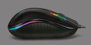 FINGERS RGB-Debonair USB Wired Mouse with Advance Optical Technology and Breathing RGB LED Lights (3 Buttons with Scroll Wheel |Ambidextrous | WindowsÂ®, macOS, Linux Compatible) Blush Pink
