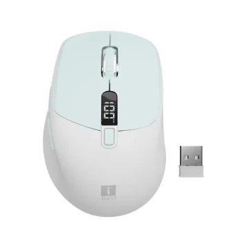 Iball Wireless Mouse GLIDR S300 Sky Blue
