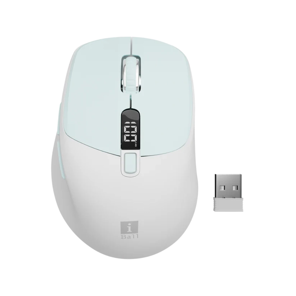 Iball Wireless Mouse GLIDR S300 Sky Blue