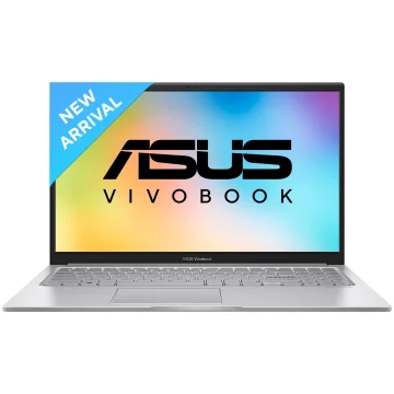 ASUS Vivobook 15, Light Weight Laptop, Intel Core 5 120U (16GB/512GB/Intel Graphics/39.62 cms (15.6) FHD/Windows 11 Home/Office Home 2024 + M365 Basic (1 Year Validity)*) X1504VA-BQ341WS