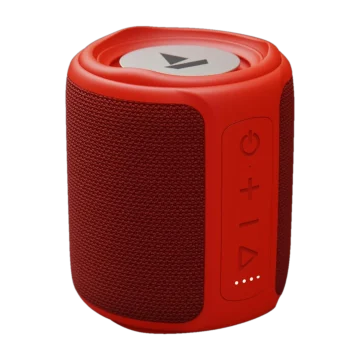 boAt Stone 350, Music Streaming on JioSaavn, 12Hrs Battery, IPX7, TWS Feature 10 W Bluetooth Speaker (Red, Mono
