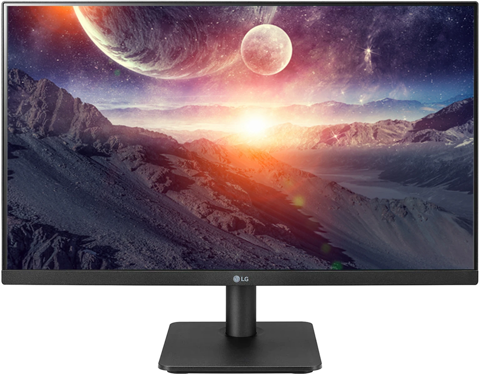 LG 60.96 cm (24 inch) Full HD LED Backlit IPS Panel with HDMI, DVI,VGA, Audio-IN Ports, Inbuilt Speaker Monitor (24MP400) (Response Time: 5 ms, 75 Hz Refresh Rate)