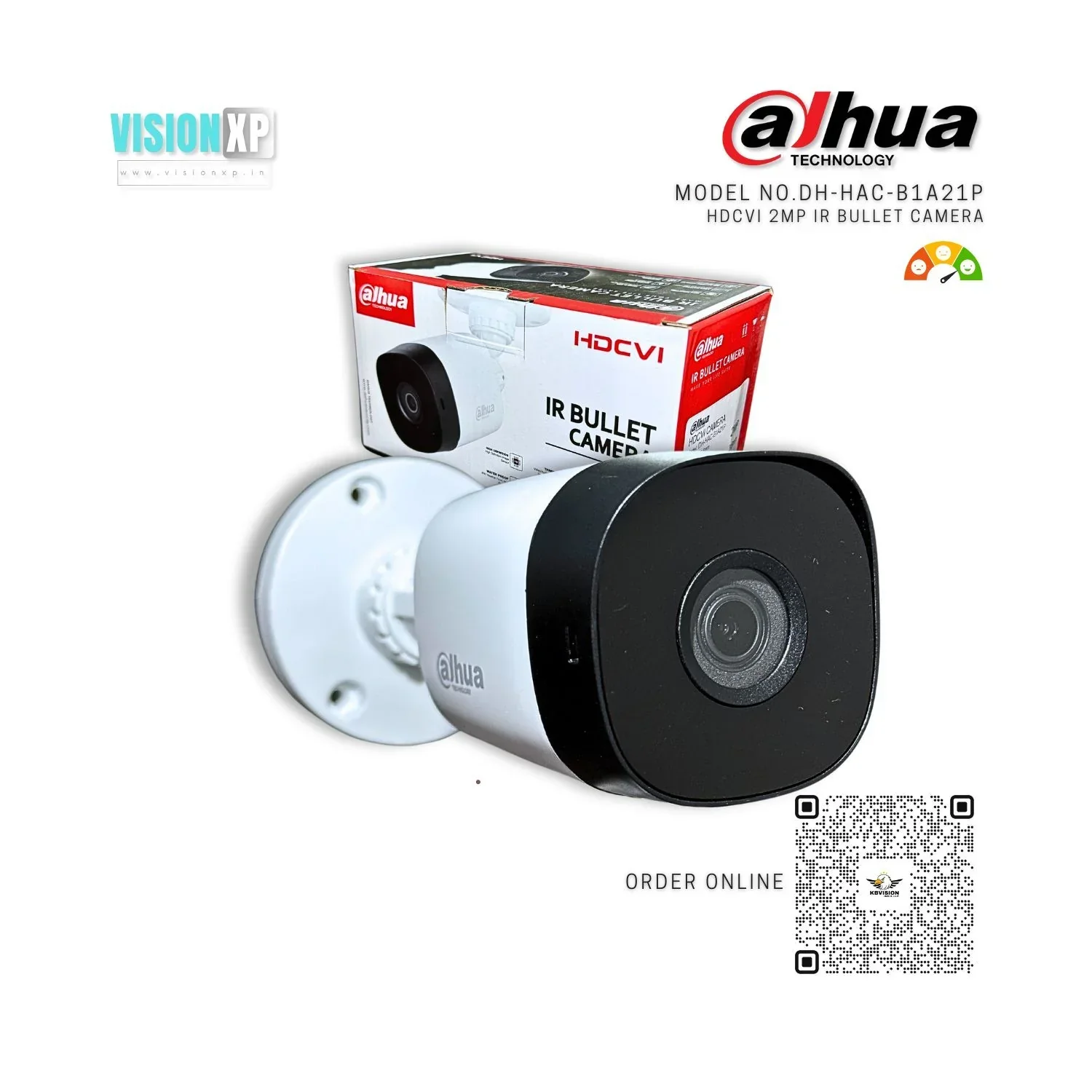 Dahua DH-HAC-B1A21P 2megapixel Outdoor HDCVI Bullet Camera Lowest Price